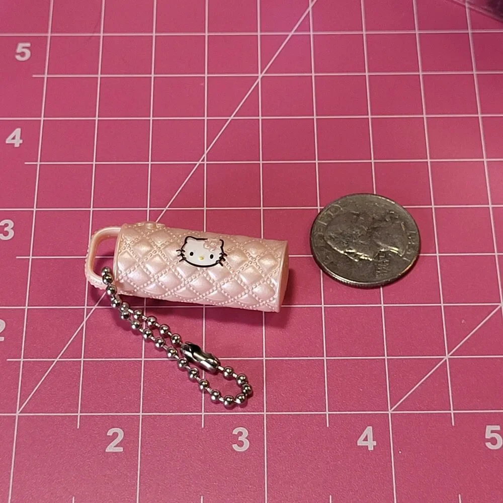 Hello Kitty - Sanrio Pink Quilted Pen Case Miniature Charm